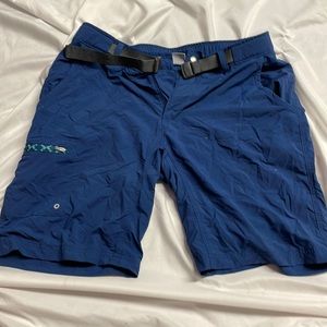 Columbia Men’s Christopher Point Omni Shade Nylon Blue Shorts